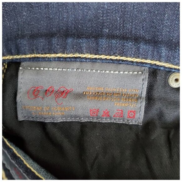 Citizens of Humanity Ava Jeans Dark-Wash Low-Rise Classic Straight Leg Sz 29 - Picture 13 of 15